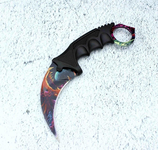 Нож Karambit зверь CS GO керамбит с ножнами - изображение 1