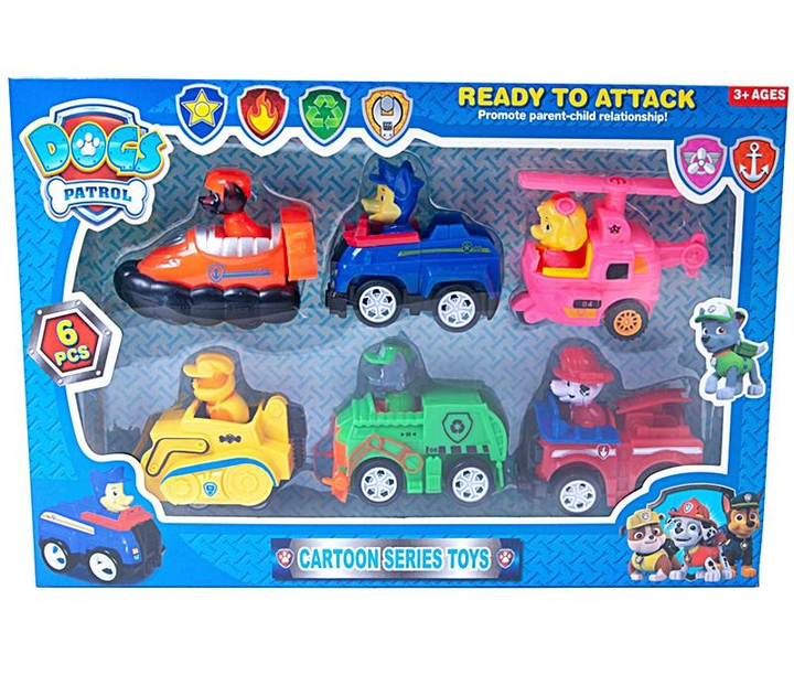 Paw patrol sales set of 6