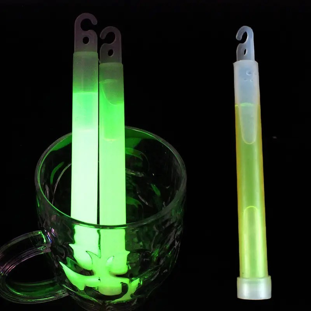 Універсальне одноразове хімічне світло (зелений) - зображення 2