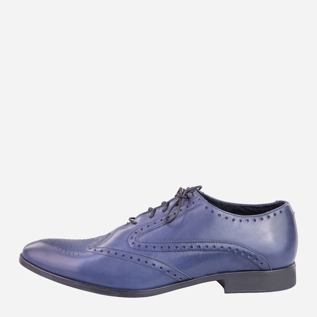 Buty brogsy męskie Nico Rarini 88203-31201 45 Niebieskie (88203031201045) - obraz 3