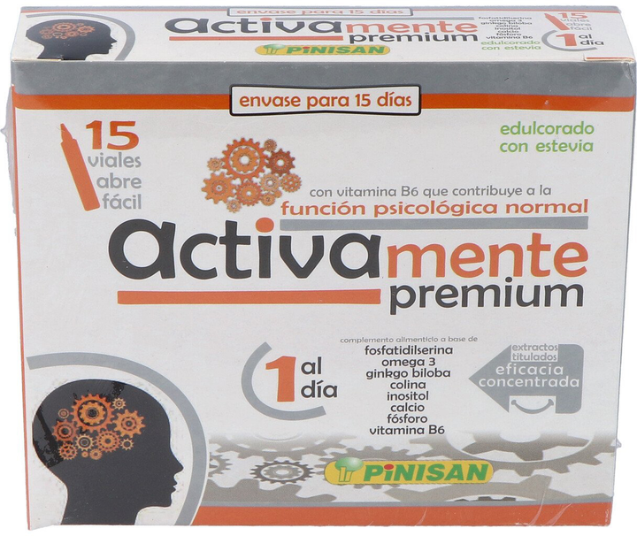 Натуральна харчова добавка Pinisan Activamente 15 шт (8435001001855) - зображення 1