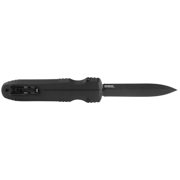 Нож складной SOG Pentagon OTF, Blackout ( SOG 15-61-01-57) - изображение 2