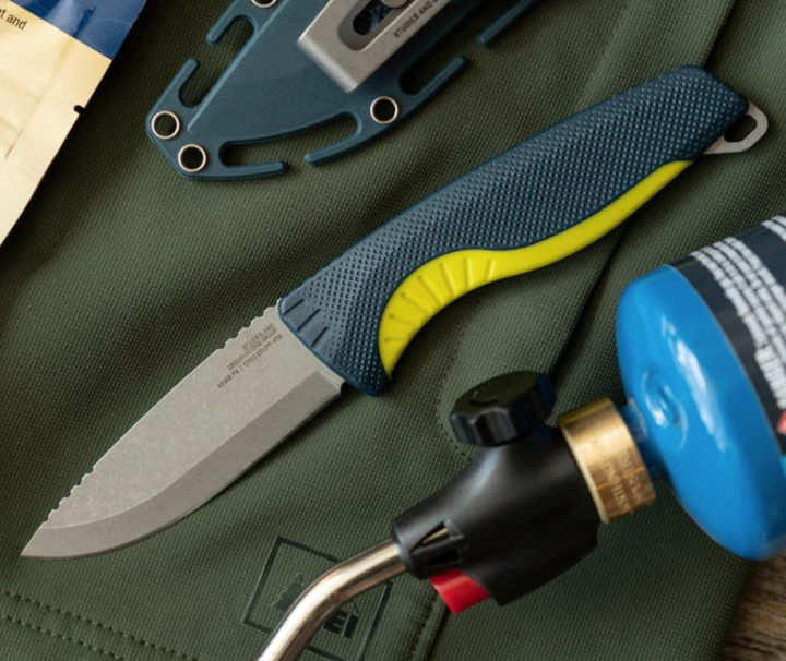 Ніж SOG Aegis FX, Indigo/Acid Yellow (SOG 17-41-01-41) - зображення 11