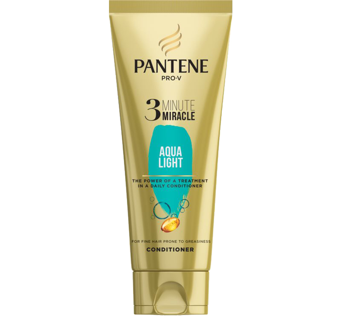 Кондиціонер для волосся Pantene Pro-V 3 Minute Miracle Aqualight 200 мл (8001090373533) - зображення 1