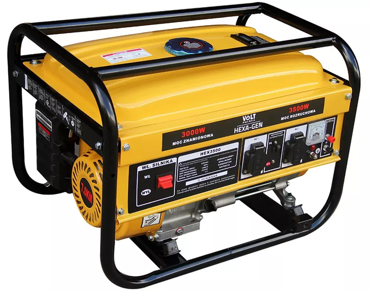 Бензиновый генератор Volt Polska HEXА-GEN 3500W 230V - изображение 7