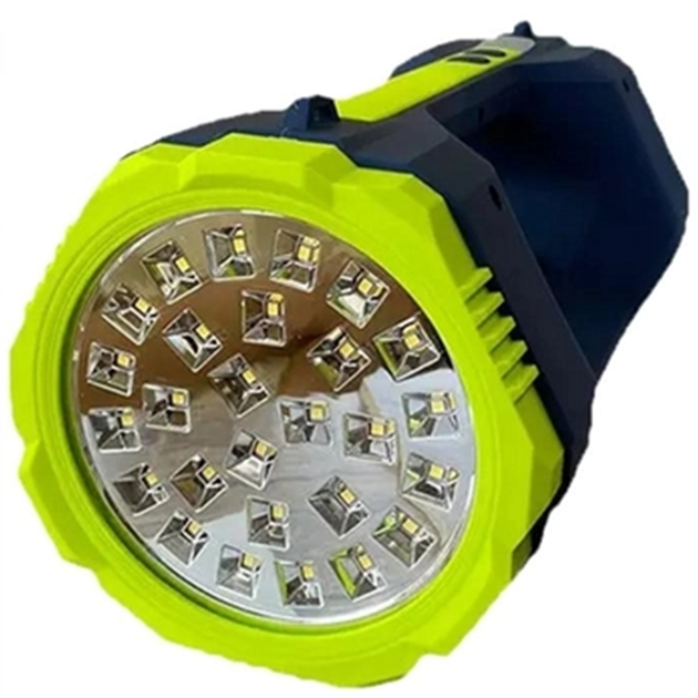 Ручний Акумуляторний ліхтар Gold Silver GS-2678 40W Пластик - зображення 1
