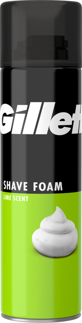 Піна для гоління Gillette Classic Лайм 200 мл (3014260228675) - зображення 1