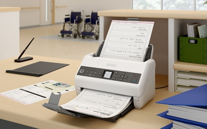Сканер Epson WorkForce DS-730N White (B11B259401) - зображення 10