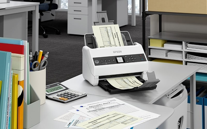 Сканер Epson WorkForce DS-730N White (B11B259401) - зображення 11