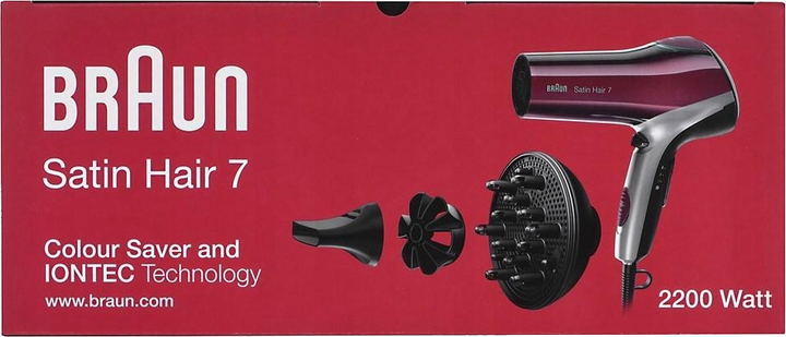 Suszarka do włosów Braun Hair Satin 7 HD770E - obraz 14
