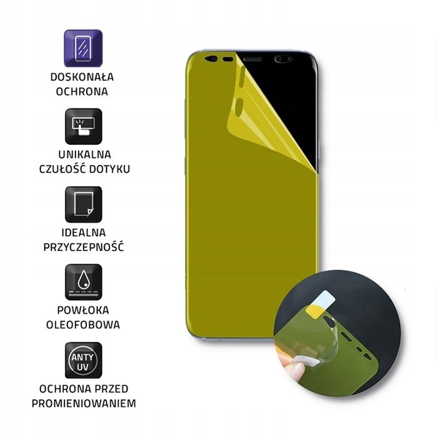 Захисна плівка Qoltec для Samsung Galaxy S8+ (5901878516004) - зображення 2