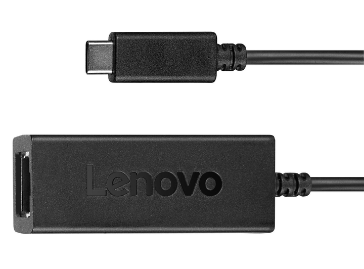 Кабель-перехідник Lenovo USB-C to Ethernet (4X90S91831) - зображення 2