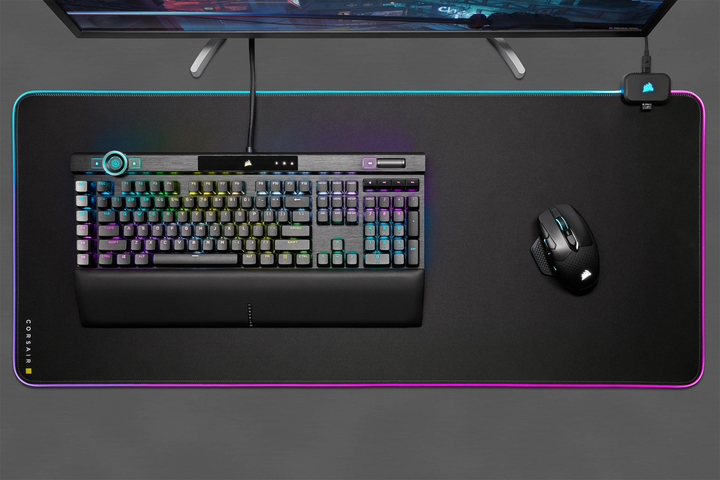 Podkładka Corsair MM700 USB Type-C XL Extended Control RGB (CH-9417070-WW) - obraz 9
