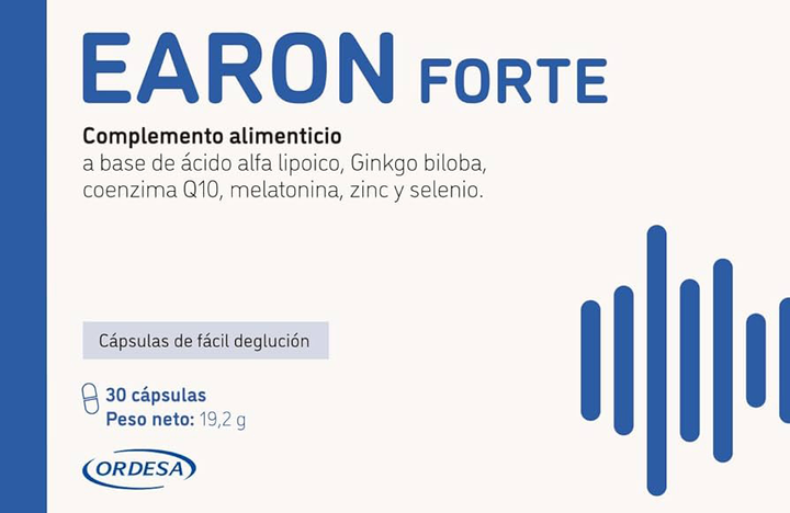 Натуральна харчова добавка Ordesa Sodeinn Earon Forte 30 капсул (8426594120917) - зображення 1