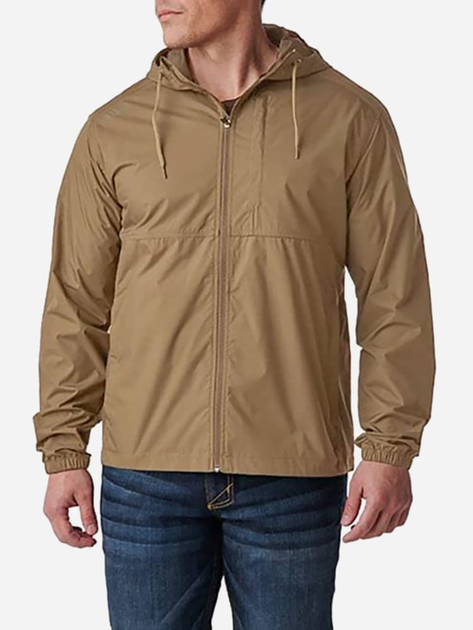 Ветровка мужская 5.11 Tactical 48368-120 M [120] Coyote (2000980612314) - изображение 1