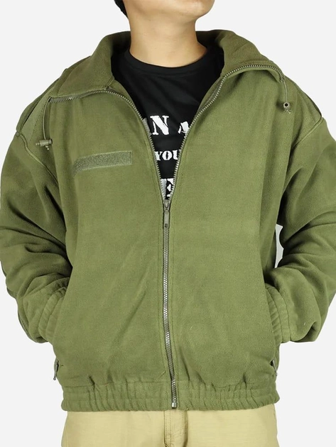 Куртка флісова французька MIL-TEC F2 10856001 XL Olive (2000000011349) - зображення 1