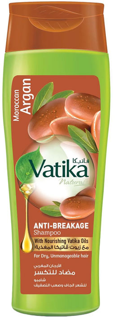 Акція на Шампунь Dabur Vatika з арганою 400 мл від Rozetka