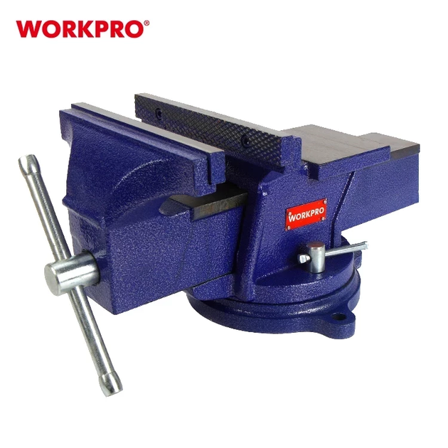 Тиски WORKPRO 200 мм поворотные PRO WP233008 - изображение 2