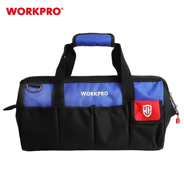 Сумка для инструмента WORKPRO 460x215x245мм 600D полиэстер, с регулируемым плечевым ремнем PRO WP281005 - изображение 5