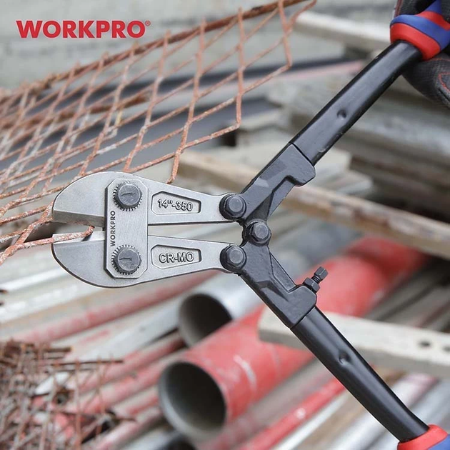 Болторез WORKPRO 350 мм CR-MO PRO WP216003 - изображение 9