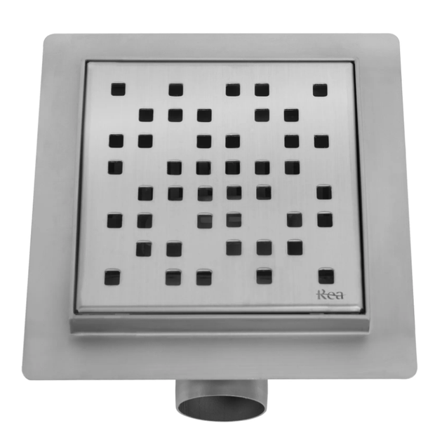 Трап для душу REA DOTS 12x12 NICKIEL BRUSHED - изображение 3