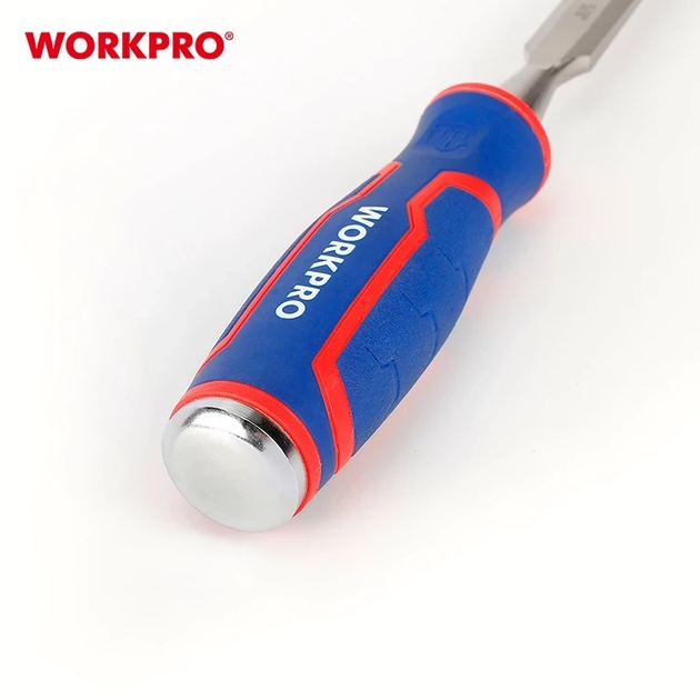 Стамеска - долото ударная WORKPRO 16 мм CR-V PRO WP243007 - изображение 3