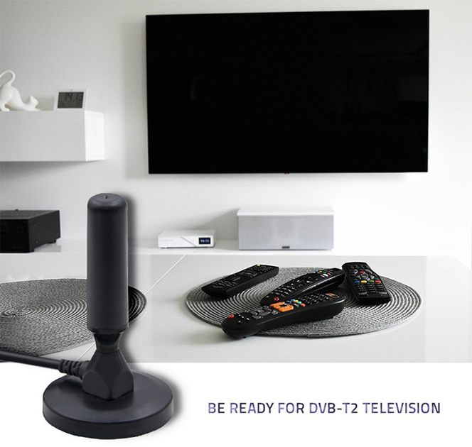 ТВ-антена Qoltec DVB-T2 (5901878570167) - зображення 5