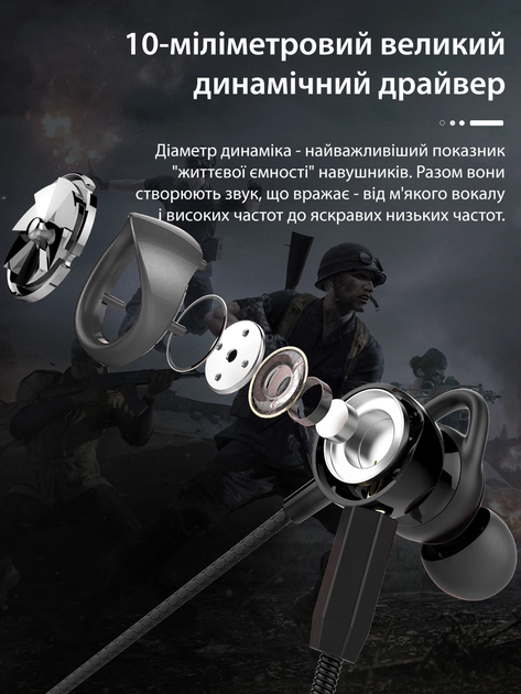 Проводные игровые наушники (1.2м) геймерская гарнитура со съёмным микрофоном для телефона ноутбука Langsdom G200 Black - Фото 6 Проводные игровые наушники (1.2м) геймерская гарнитура со съёмным микрофоном для телефона ноутбука Langsdom G200 Black - изображение 6