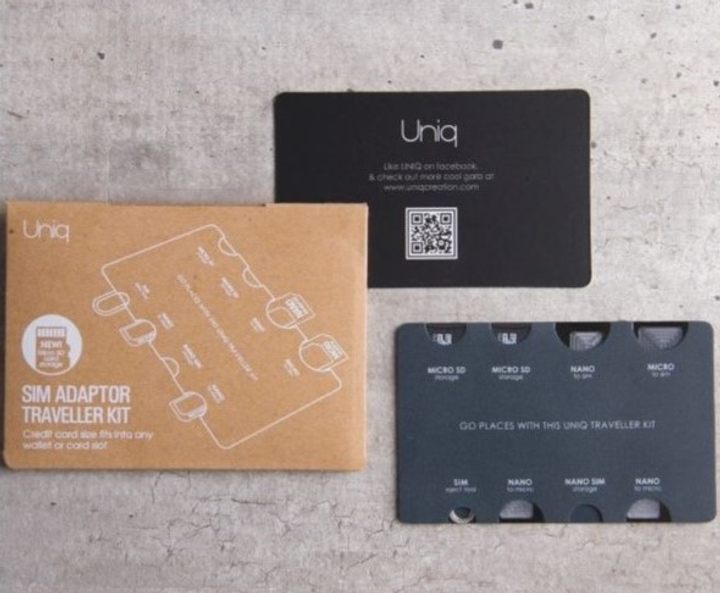 Organizer Uniq Sim Adapter Traveller Kit 7w1 (8886463654828) - obraz 3