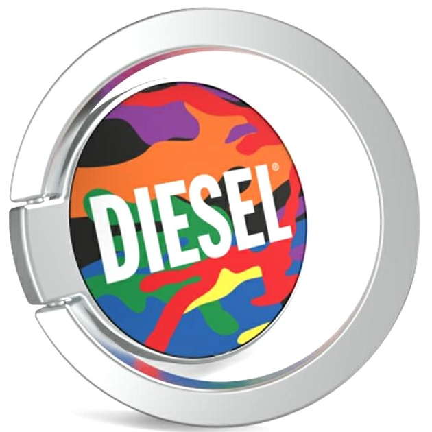 Тримач Diesel Universal Ring Pride Camo для телефону Багатобарвний (8718846088916) - зображення 2