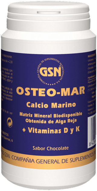 Suplement diety GSN Osteo-mar Chocolate 169 g (8426609020553) - obraz 1