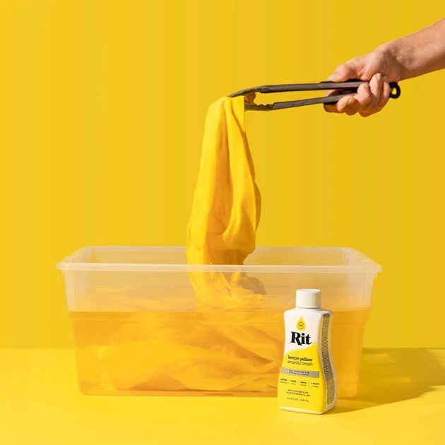 Барвник для одягу Rit Dye Lemon Yellow (88010) - зображення 7