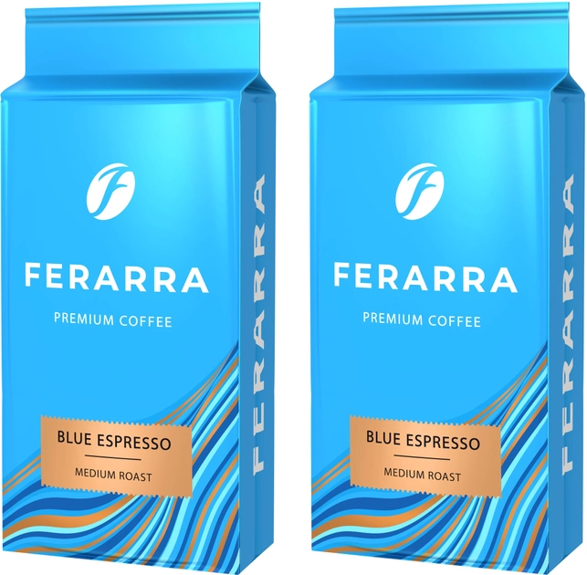 Акція на Упаковка меленої кави Ferarra Espresso 250 г х 2 шт. від Rozetka