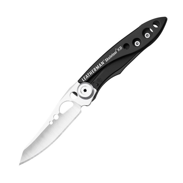 Нож складной карманный с фиксацией Liner Lock Leatherman 832385 Skeletool KB-Black 149 мм - изображение 1