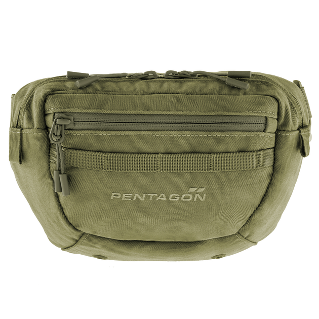 Сумка на Пояс Pentagon Tactical Fanny Pack 260 x 170 мм Олива (K17099-03) - изображение 1