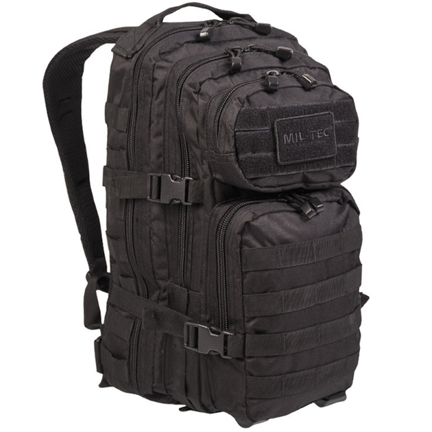 Рюкзак Mil-Tec Small Assault Pack 20 л 420 x 200 x 250 мм Чорний (14002002) - зображення 1