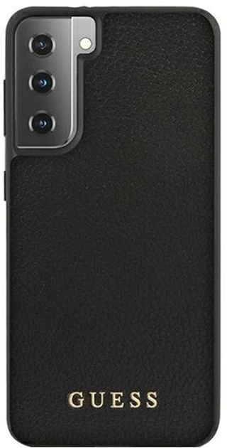 Etui plecki Guess Iridescent do Samsung Galaxy S21 Black (3700740495766) - obraz 2