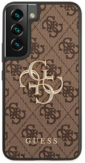 Панель Guess Hardcase 4G Big Metal Logo для Samsung Galaxy S22 Коричневий (3666339046651) - зображення 2