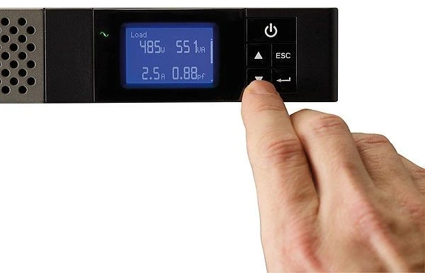 UPS Eaton 5P 850I Rack 1U Black (5P850iR) - obraz 3