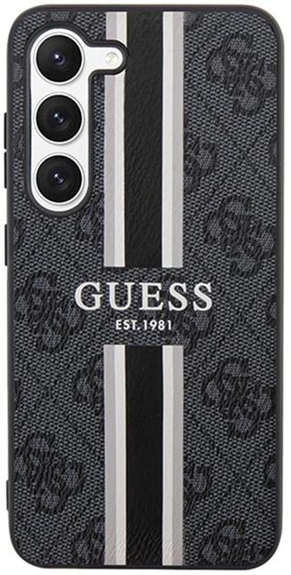 Панель Guess 4G Printed Stripe для Samsung Galaxy S23 Чорний (3666339117436) - зображення 2