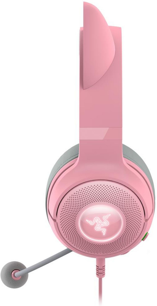 Słuchawki Razer Kraken Kitty V2 Quartz (RZ04-04730200-R3M1) - obraz 4