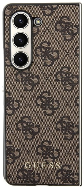 Etui plecki Guess 4G Charms Collection do Samsung Galaxy Z Fold 5 Brown (3666339171971) - obraz 2