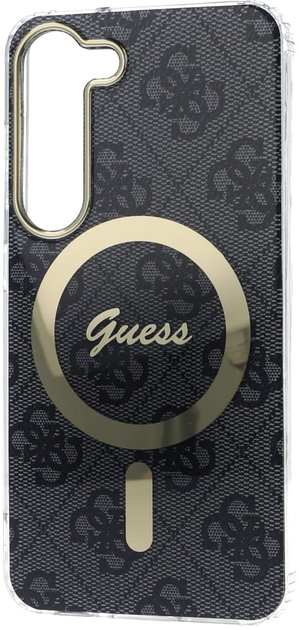 Панель Guess 4G MagSafe для Samsung Galaxy S23 Plus Чорний (3666339130503) - зображення 1