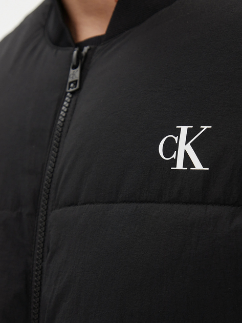 Пуховик чоловічий Calvin Klein J30J324072 2XL Чорний (8720108493659) - зображення 5