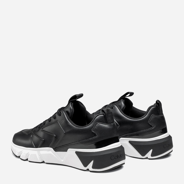 Sneakersy męskie Calvin Klein HMOHM00995 43 Czarno-białe (8719856992736) - obraz 3