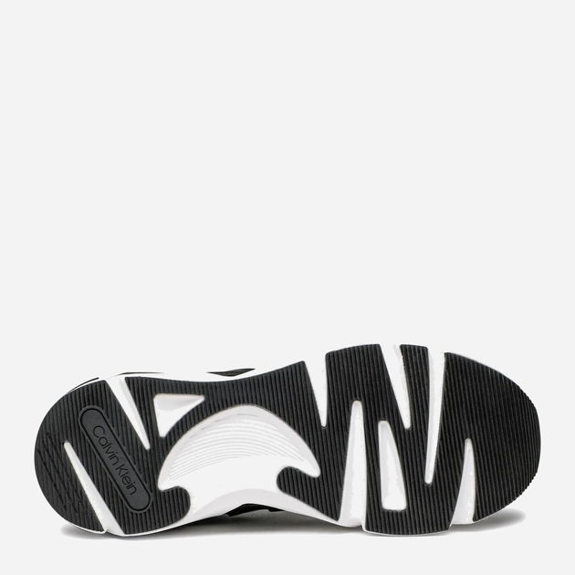 Sneakersy męskie Calvin Klein HMOHM00995 40 Czarno-białe (8719856992675) - obraz 5