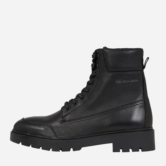 Trapery męskie skórzane Calvin Klein Jeans YM0YM00847 black 43 Czarne (8720108601917) - obraz 3