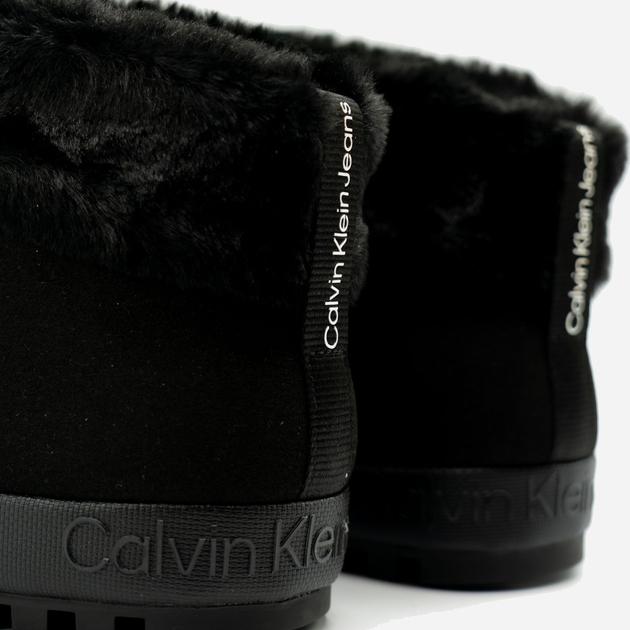 Śniegowce mukluki damskie z futerkiem Calvin Klein Jeans YW0YW01248 39 Czarne (8720108630771) - obraz 5