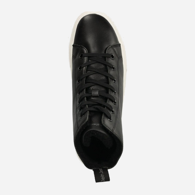 Жіночі кеди високі Calvin Klein Jeans YW0YW01180 36 Чорні (8720108603010) - зображення 4