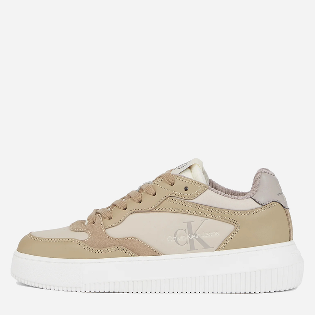 Sneakersy damskie Calvin Klein Jeans YW0YW01171 39 Beżowe (8720108619295) - obraz 3